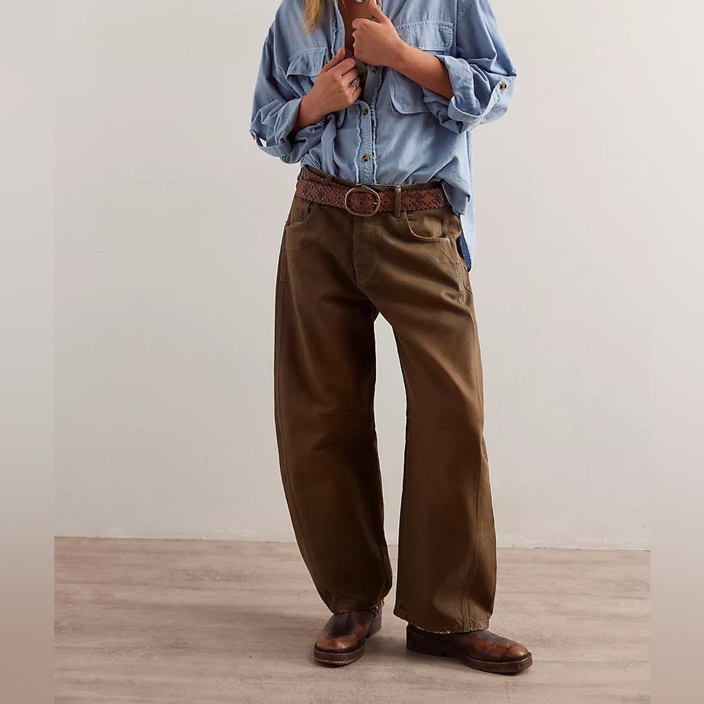 We The Free Good Luck Barrel Jeans